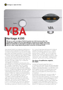 2016 - On Magazine (French) - YBA Heritage A100